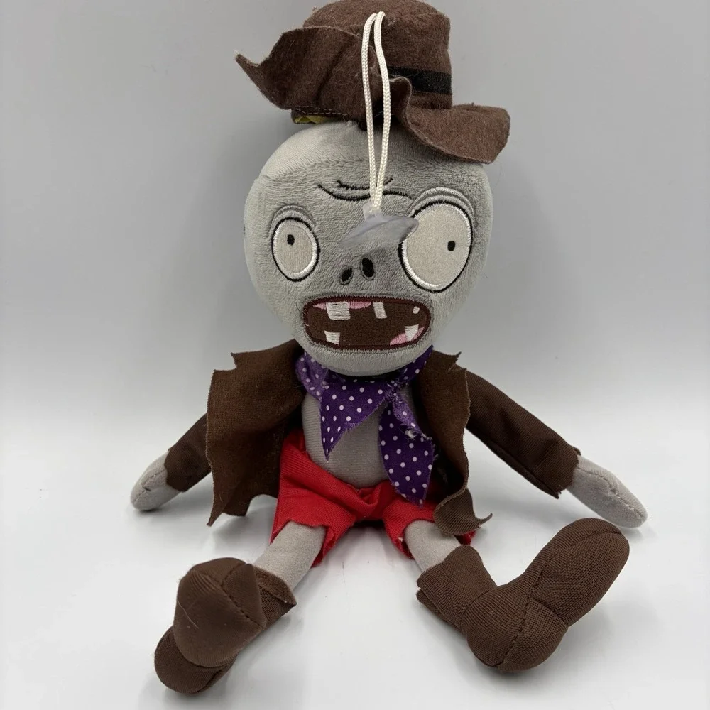 Plants vs‎ Zombies Linxin Cowboy Zombie Plush Toy with Suction Cup